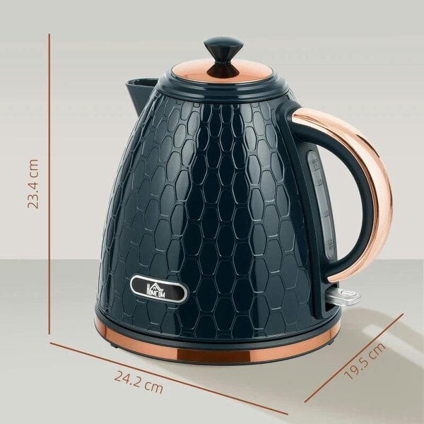 3000W Rapid Boil Honeycomb Kettle - Dark Blue