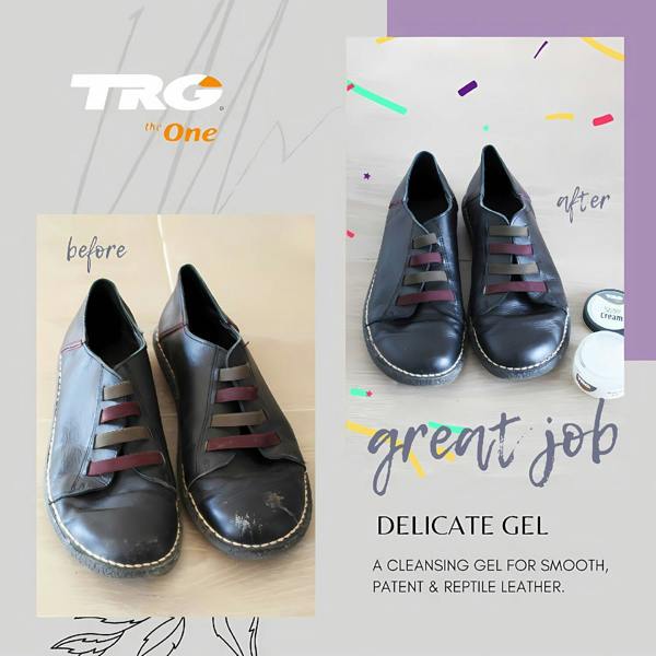 TRG Neutral Delicate Gel Dumpi Jar - Shoe Cream for Soft Leather 50ml