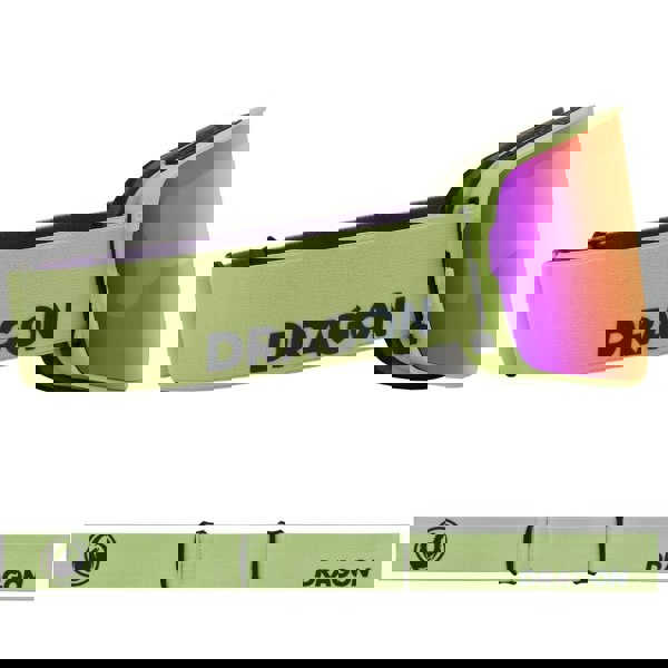 Dragon NFX2 - Matcha with Lumalens Purple Ionized & Lumalens Violet Lens