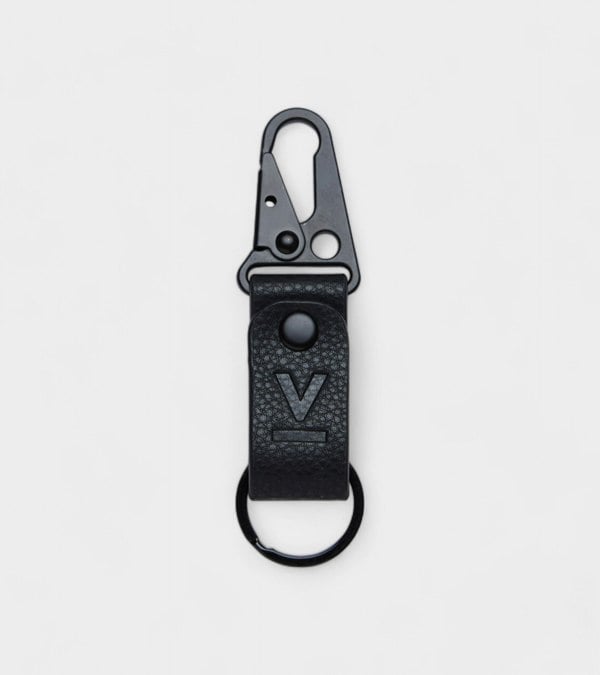 Votch Ray Vegan Bio-Based Bamboo Key ring in black