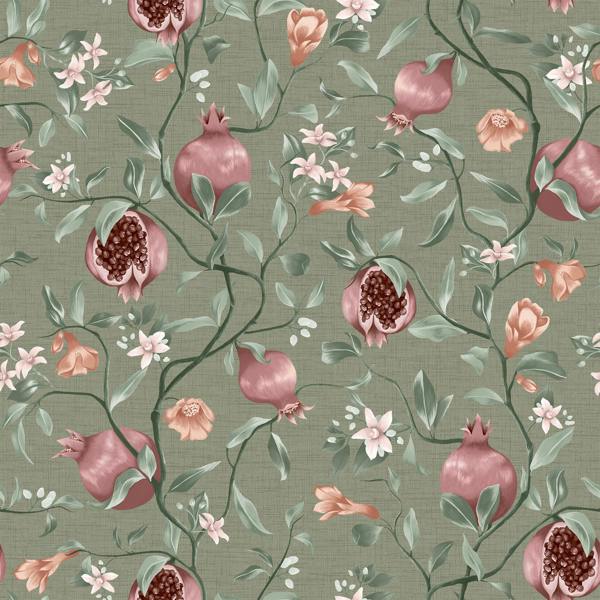 Superfresco Easy Amber Sage Wallpaper