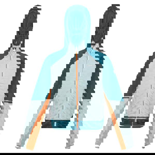 Regatta Childrens/Kids Prenton II Hooded Soft Shell Jacket - Sea Haze/Gulfstream - 