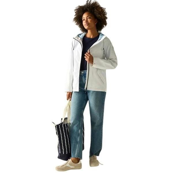Regatta Womens/Ladies Bayletta Waterproof Jacket - White - 