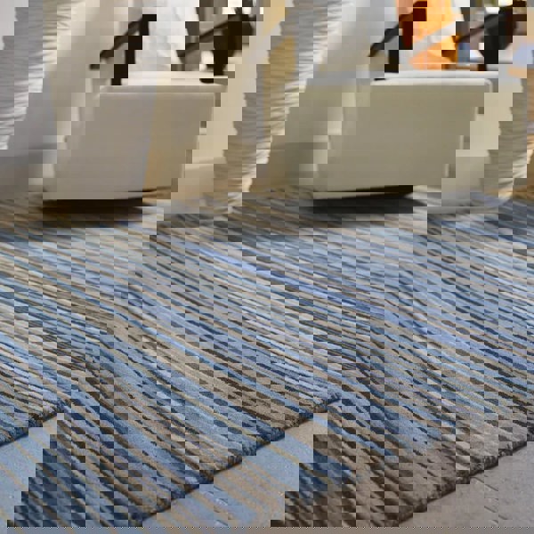 Origins Fine Stripes Blue/Beige