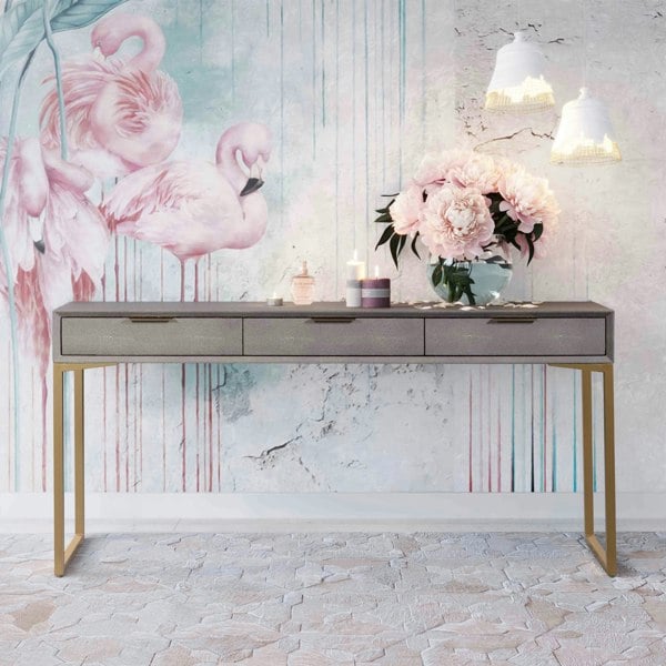 Furniture Edit Pesce Shagreen Console Table