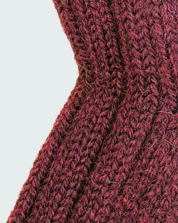 Jemsox British Wool Boot Socks – Burgundy | 100% British Wool Luxury Boot Socks