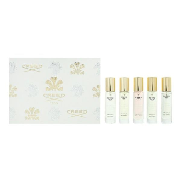 Creed 5 Piece Gift Set: Eau De Parfum 10ml - Aventus Eau de Parfum 10ml - Love In White Eau de Parfum 10ml - W Eau de Parfum 10ml - Eau de Parfum 10ml