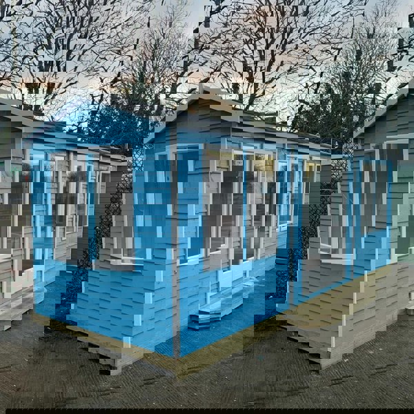 20x8 insulated Garden Studio Office with double doors - Best Shed