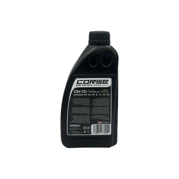 Syntol Corse 4T 10W-50 100% Synthetic Motorcycle Engine Oil 1L