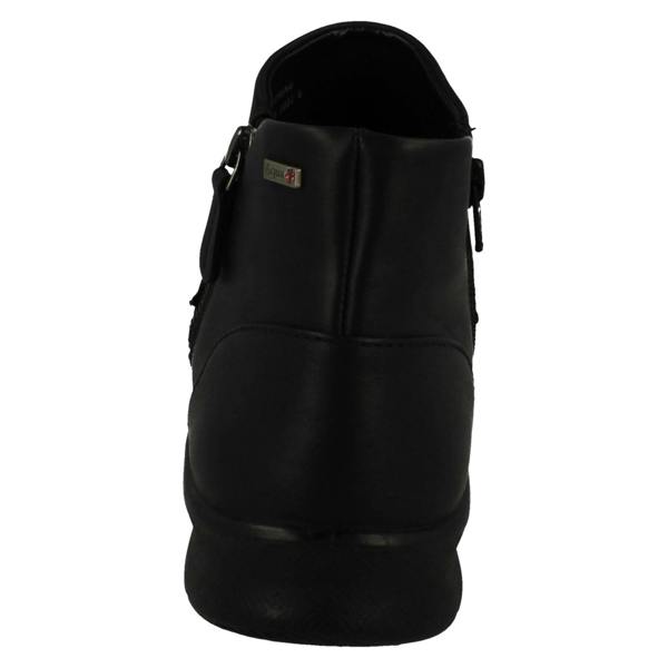 Padders Ladies Padders 2E/3E Fitting Ankle Boots Springs