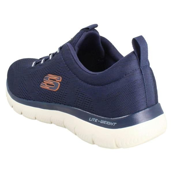 Skechers Mens Skechers Machine Washable Slip On Trainers Louvin 232186