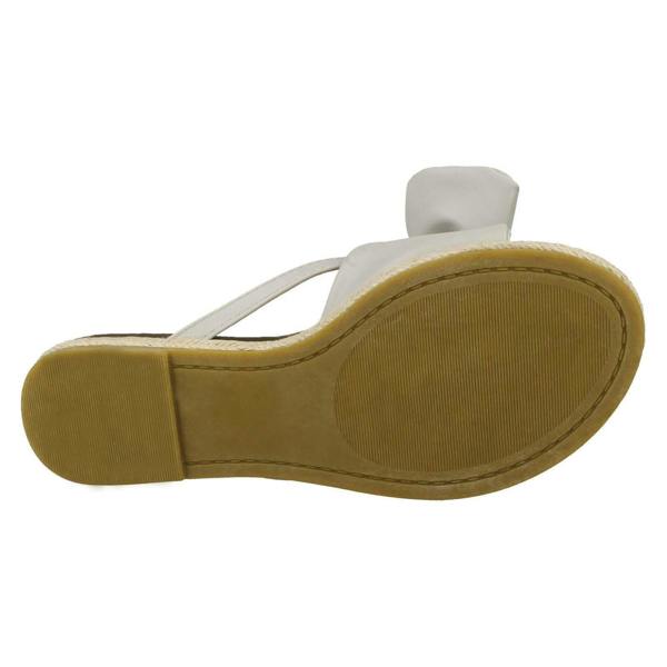 Savannah Ladies Savannah Flat Rope Edged Mules