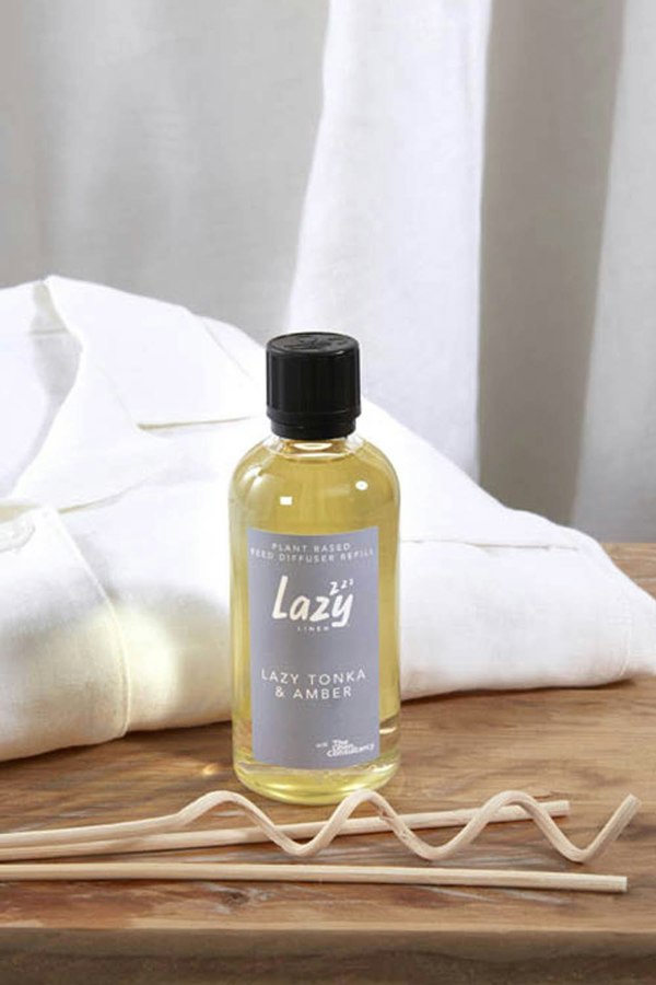 Lazy Linen 'Lazy Tonka & Amber' Reed Diffuser Refills Twin Pack