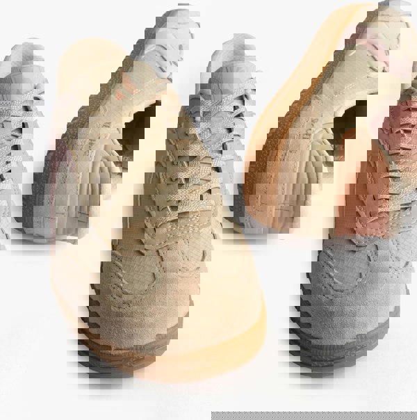 Skechers 185323/NTPK HOTSHOT Womens Trainers Natural Nylon/LeatherPink