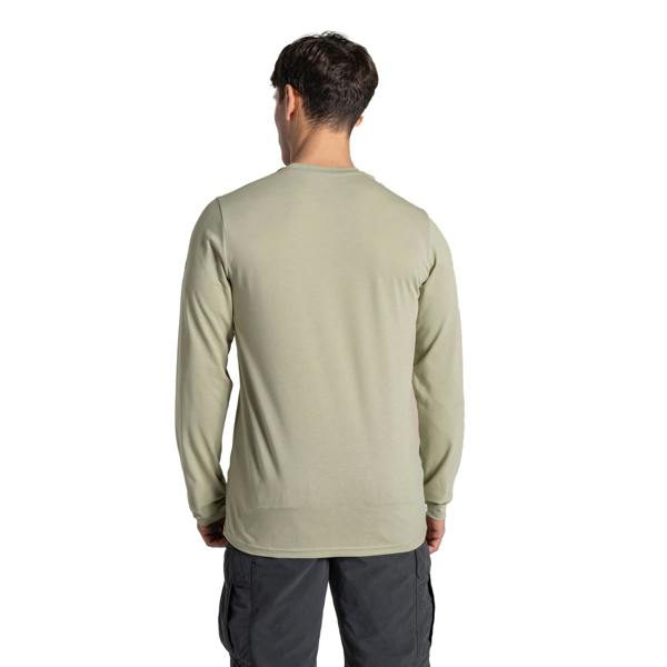 Craghoppers Mens Abel Nosilife Long-Sleeved T-Shirt - Bayleaf - 