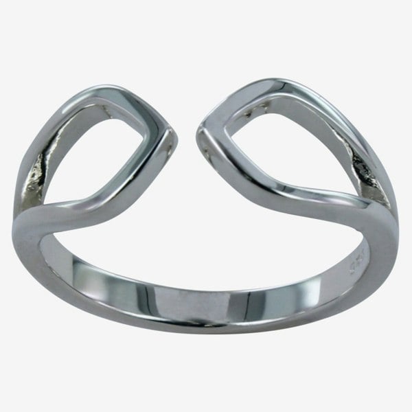 Sterling Silver Eye to Eye Ring - Reeves & Reeves