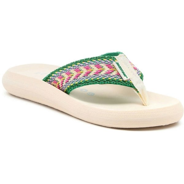 Rocket Dog Spotlight Madison Cotton Women's Green/Multi Sandals