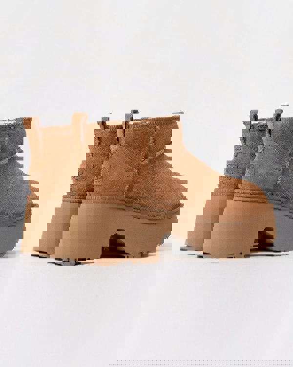 UGG Womens Classic New Heights Ultra Mini Platform Boot