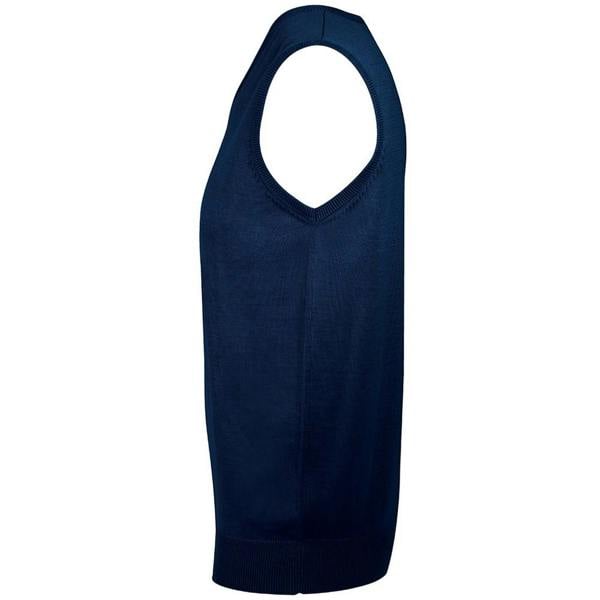 SOLS Unisex Gentlemen Sleeveless V Neck Sweater Vest - Navy