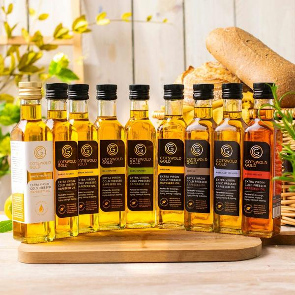 Cotswold Gold Rapeseed Oil Infusions - Basil