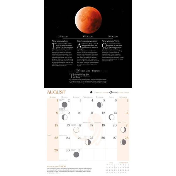 Living by the Moon Calendar 2027, Wall Calendars, Month To View, Lifestyle, Gift