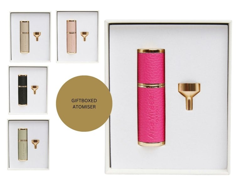 Alice Wheeler Vegan Leather Refillable Perfume Atomiser
