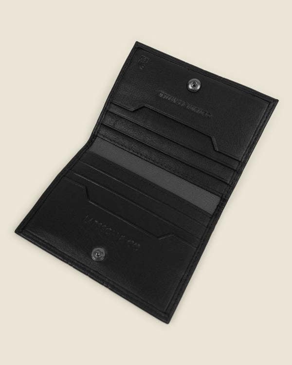 Larsson & Co Nurmes - Embossed Leather Card Holder