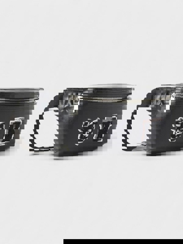 Off - White Varsity Patch Waist Bag Black - Supplied FashionOff White