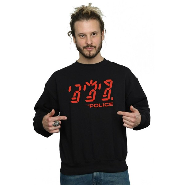 The Police Mens Ghost Icon Sweatshirt - Black