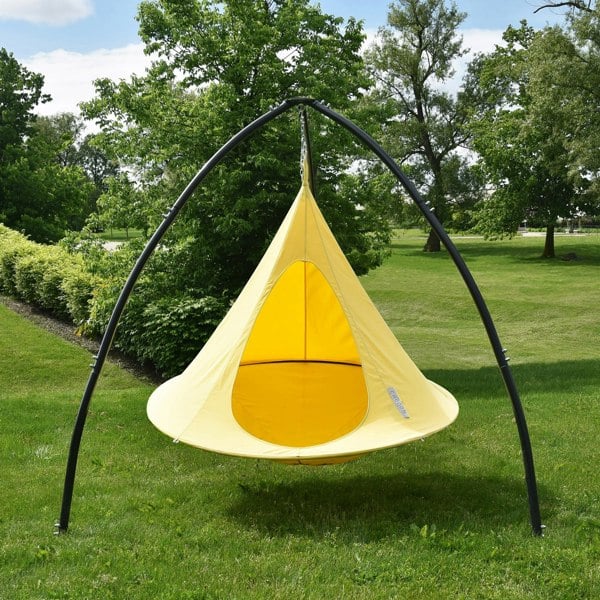 Vivere Tripod Hanging Chair Stand - Black