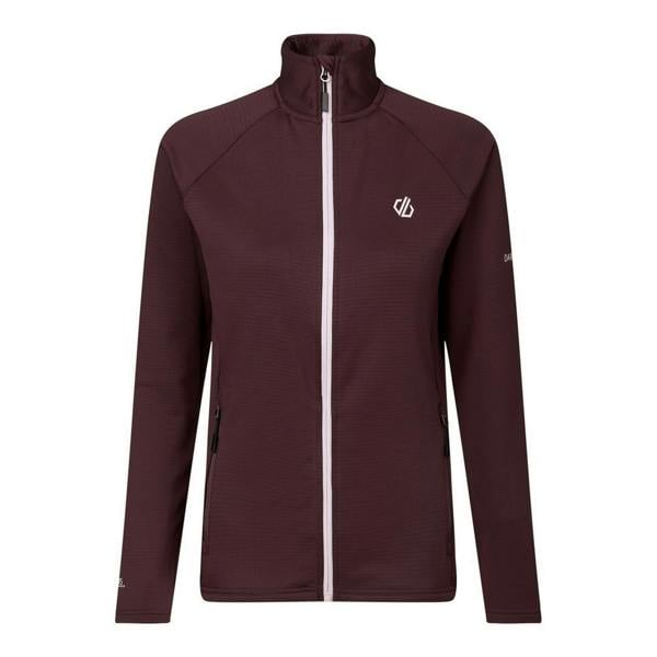 Dare 2B Womens/Ladies Lowline Core Stretch Full Zip Midlayer - Huckleberry - 