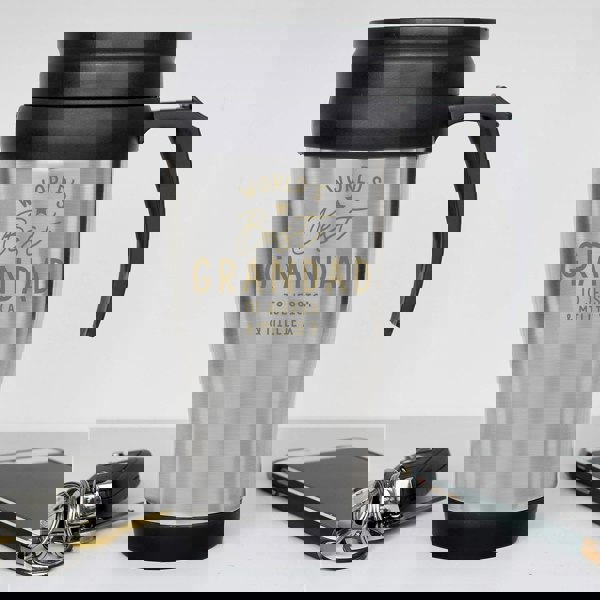 Personalised Memento Company Personalised 'Worlds Best' Travel Mug