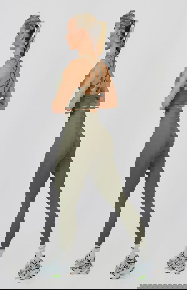 V3 Apparel Form Seamless Scrunch Leggings - Olive Green