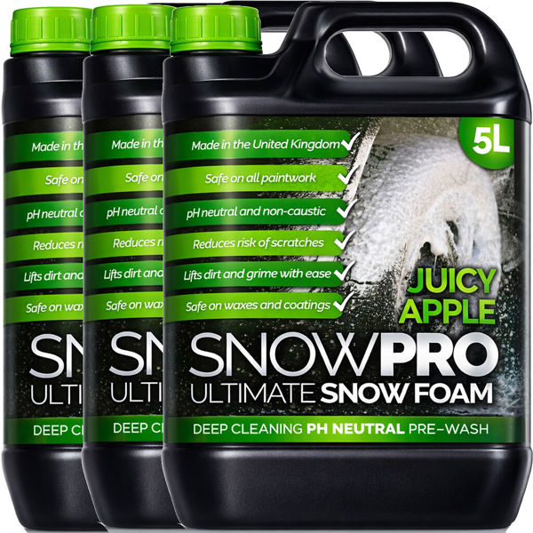 SnowPro Snow Foam Shampoo Car Wash Soap pH Neutral Vehicle Cleaning Detailing Pre Wash 20L Apple Fragrance