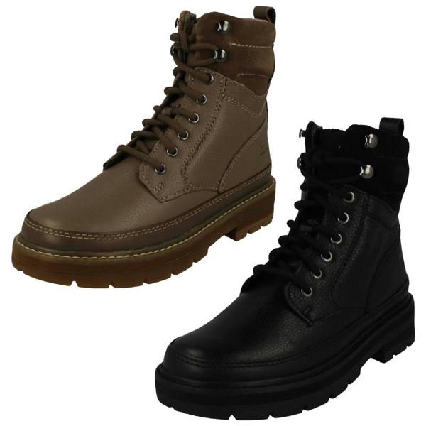 Clarks Girls Clarks Stylish Dual Fastening Ankle Boots Prague Style