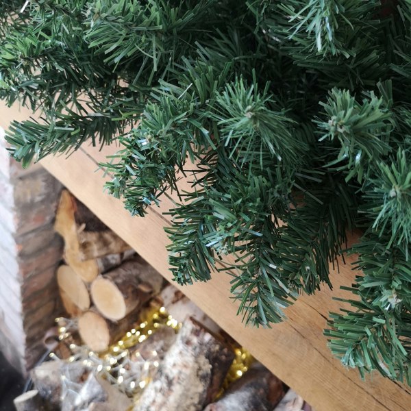 Samuel Alexander 1.8m Plain Green Imperial Pine Christmas Swag Garland Decoration