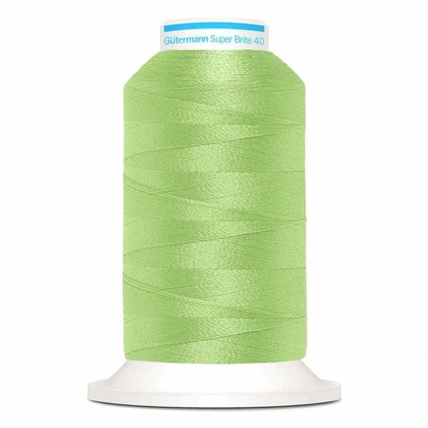 Gutermann Super Brite Polyester 40 Embroidery Thread 1000m Polyester Thread Suitable For Embroidery