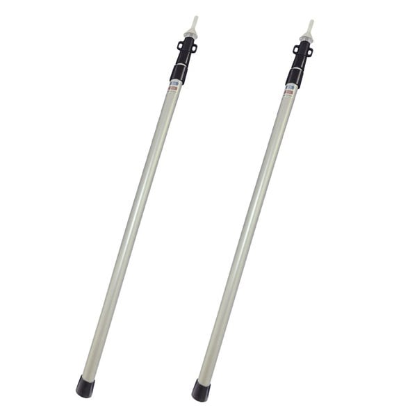 A white background image of the 2 pcs Aluminium Telescopic Canopy Poles 230cm from OLPRO