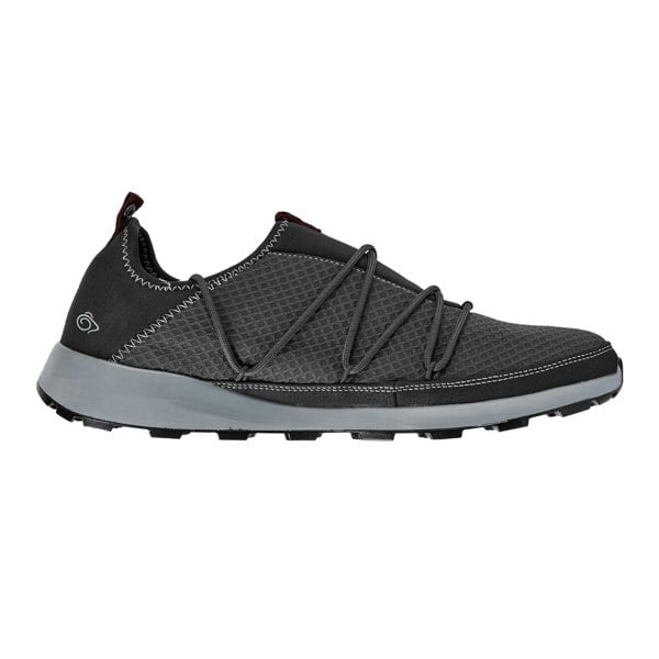 Craghoppers Mens Locke Trainers - Black Pepper