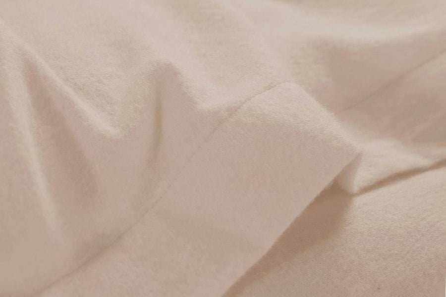 HomeSpace Direct Flannelette Brushed Cotton 16" Deep Fitted Sheet