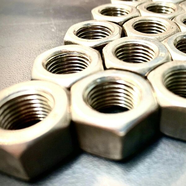 Fixaball UNF Full Hex Nut A2-70/ 304 Stainless Steel DIN 934