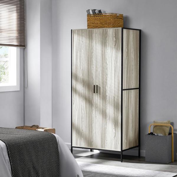 Vida Designs Brooklyn 2 Door Wardrobe