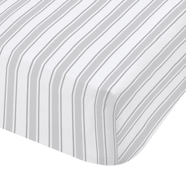 Bianca Check and Stripe Fitted Sheet
