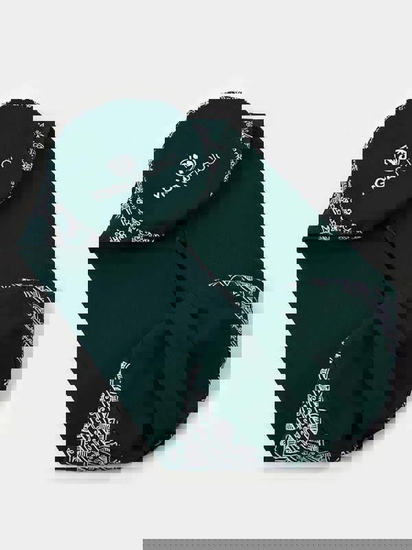 Yoga Studio Replacement Round Aztec Elephant Bolster Outer Cushion Cover Teal Green