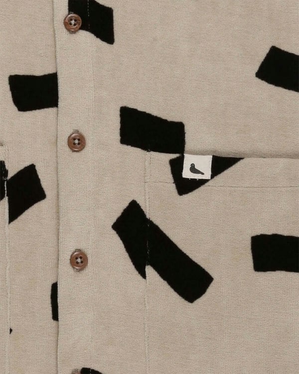 Stone Confetti Print Velour Jumpsuit - image 5