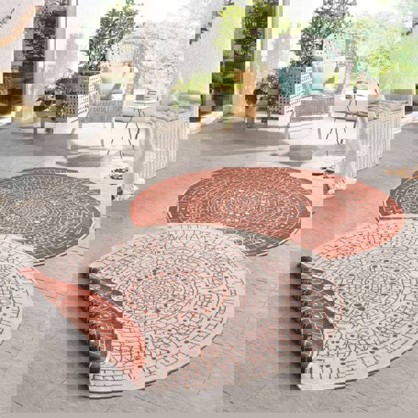 The Rugs Porto Reversible Indoor-Outdoor Rug - Durable