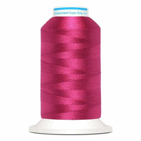 Gutermann Super Brite Polyester 40 Embroidery Thread 1000m Polyester Thread Suitable For Embroidery