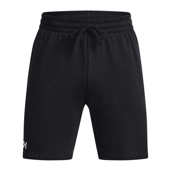 Under Armour Mens Rival Cotton Blend Shorts - Black - 