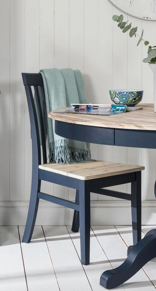 Statement Furniture Florence Wooden Dining Chair with Acacia Wood Seat