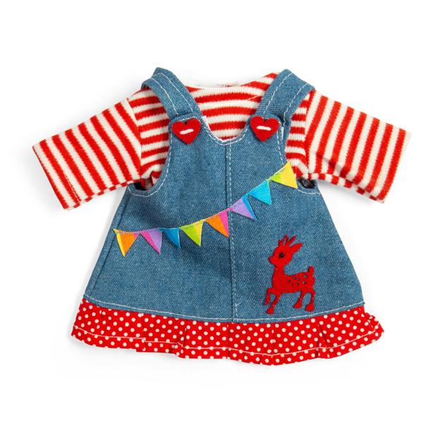 Bigjigs Toys Denim Pinafore Dress - Small